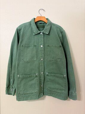 Blank NYC Women's Green Chore Jacket